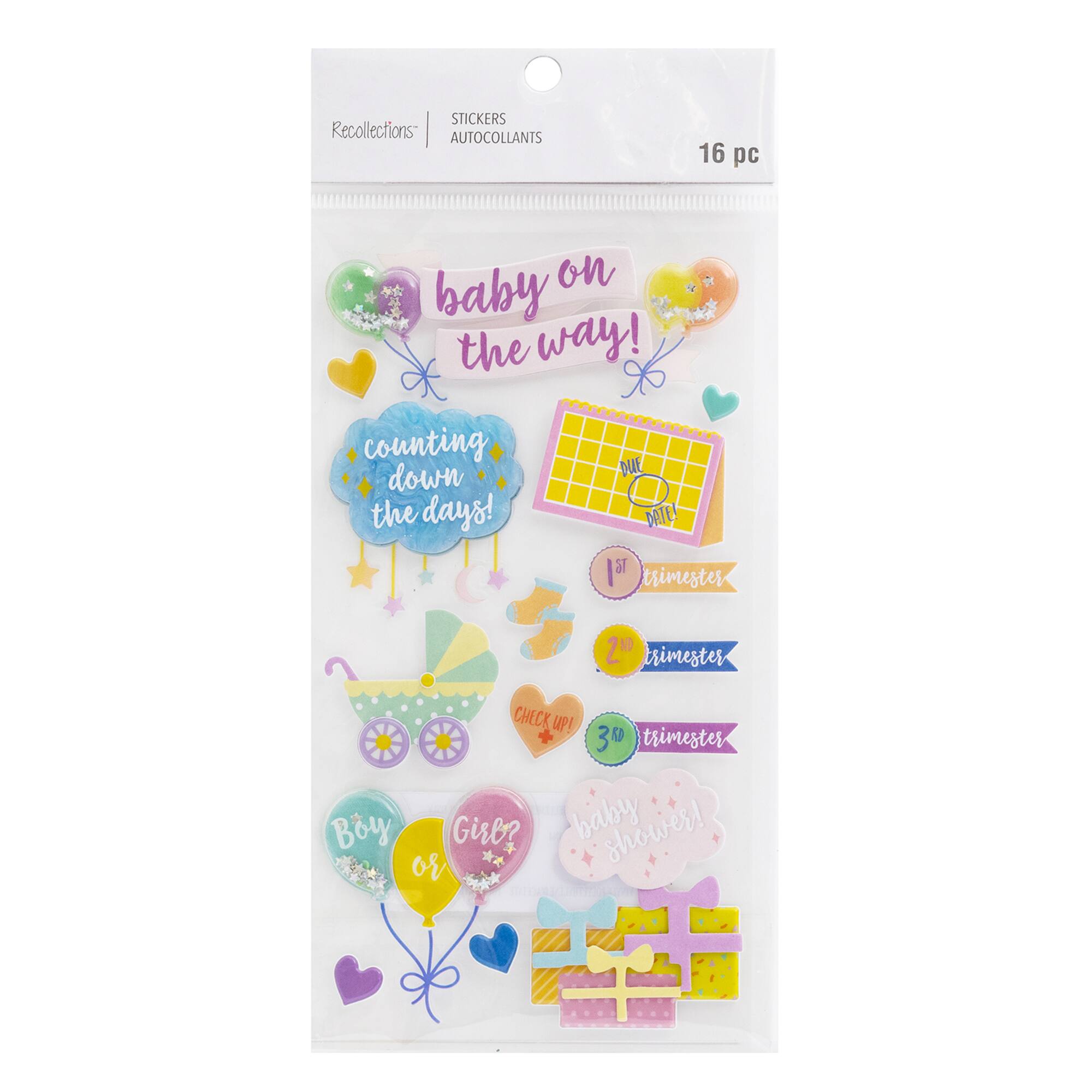 Expecting Baby Stickers by Recollections™